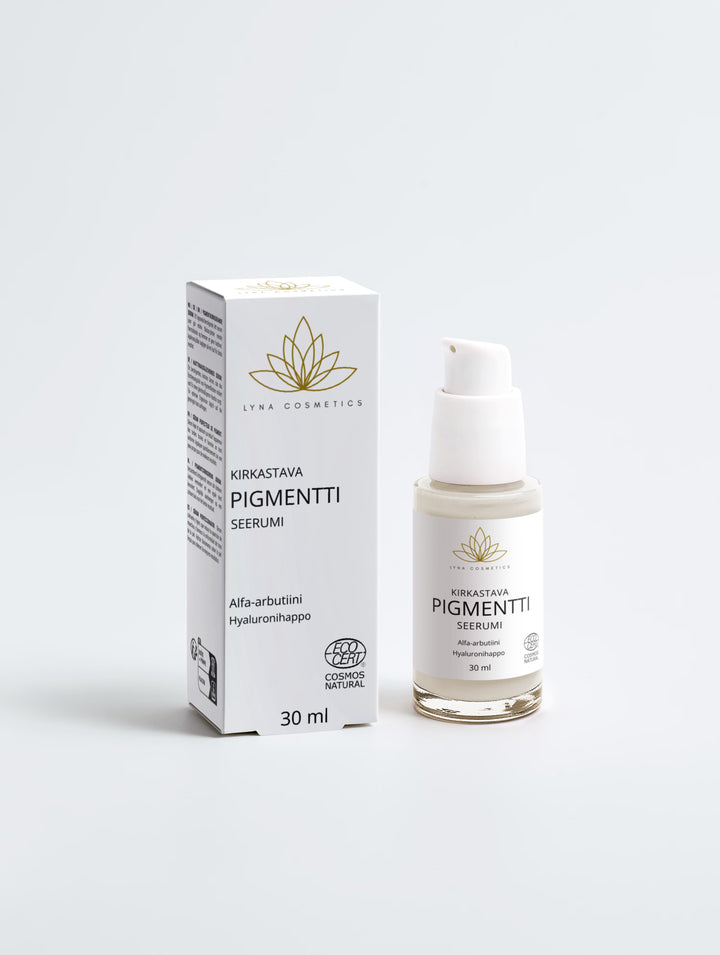 Uppljusande pigmentserum