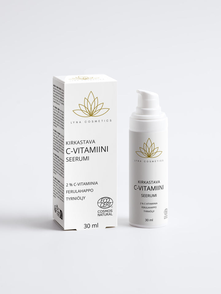 Uppljusande C-vitaminserum