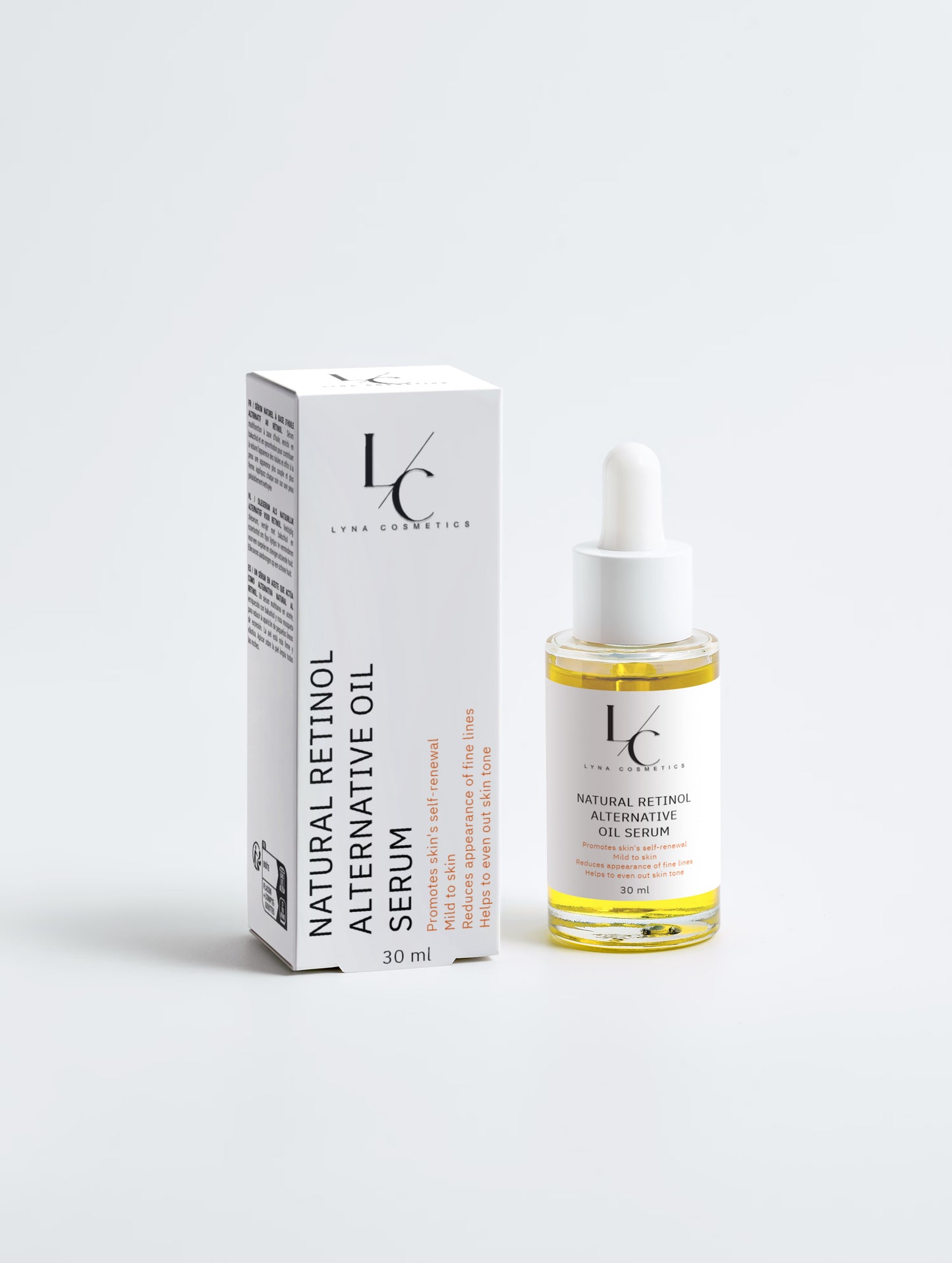 Luonnollinen Retinolin-vaihtoehto Öljyseerumi 30ml