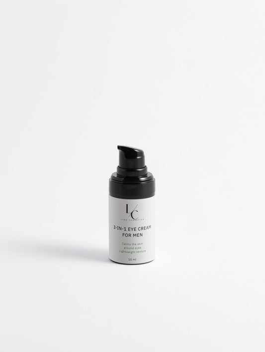 3-in-1 Silmänympärysvoide miehille 15ml