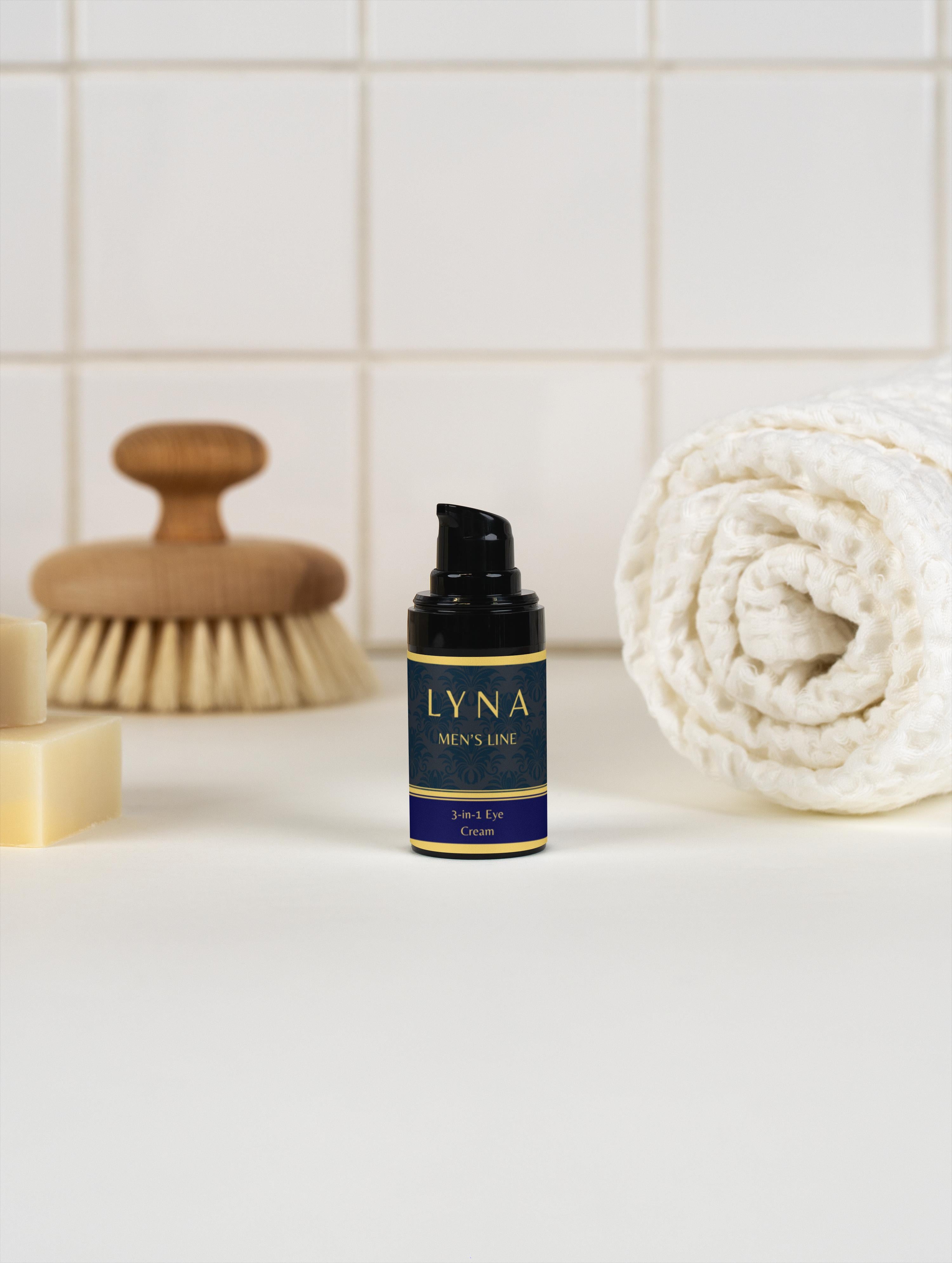 3-in-1 Silmänympärysvoide — Lyna Men's Line