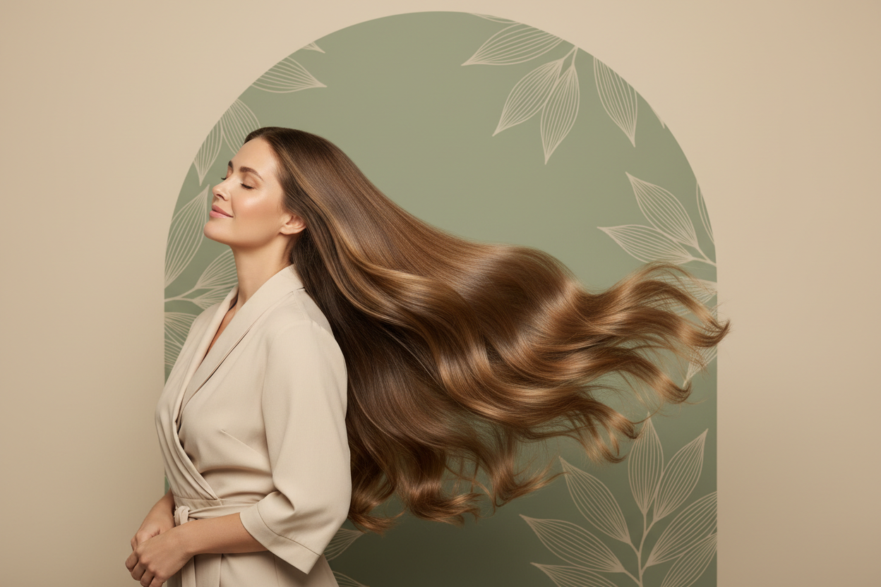 Lyna hero - hiukset kauempaa